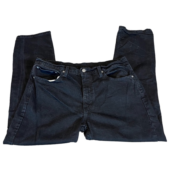 Levi’s Black 36/30 Mens Denim Pants 514 Straight Leg - Picture 2 of 4